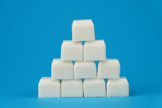 Melt Flight - stacked Radcliff wax melt cubes